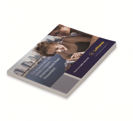 9404823   Sticky Note selvklebende blokk 100x72 mm med softcover